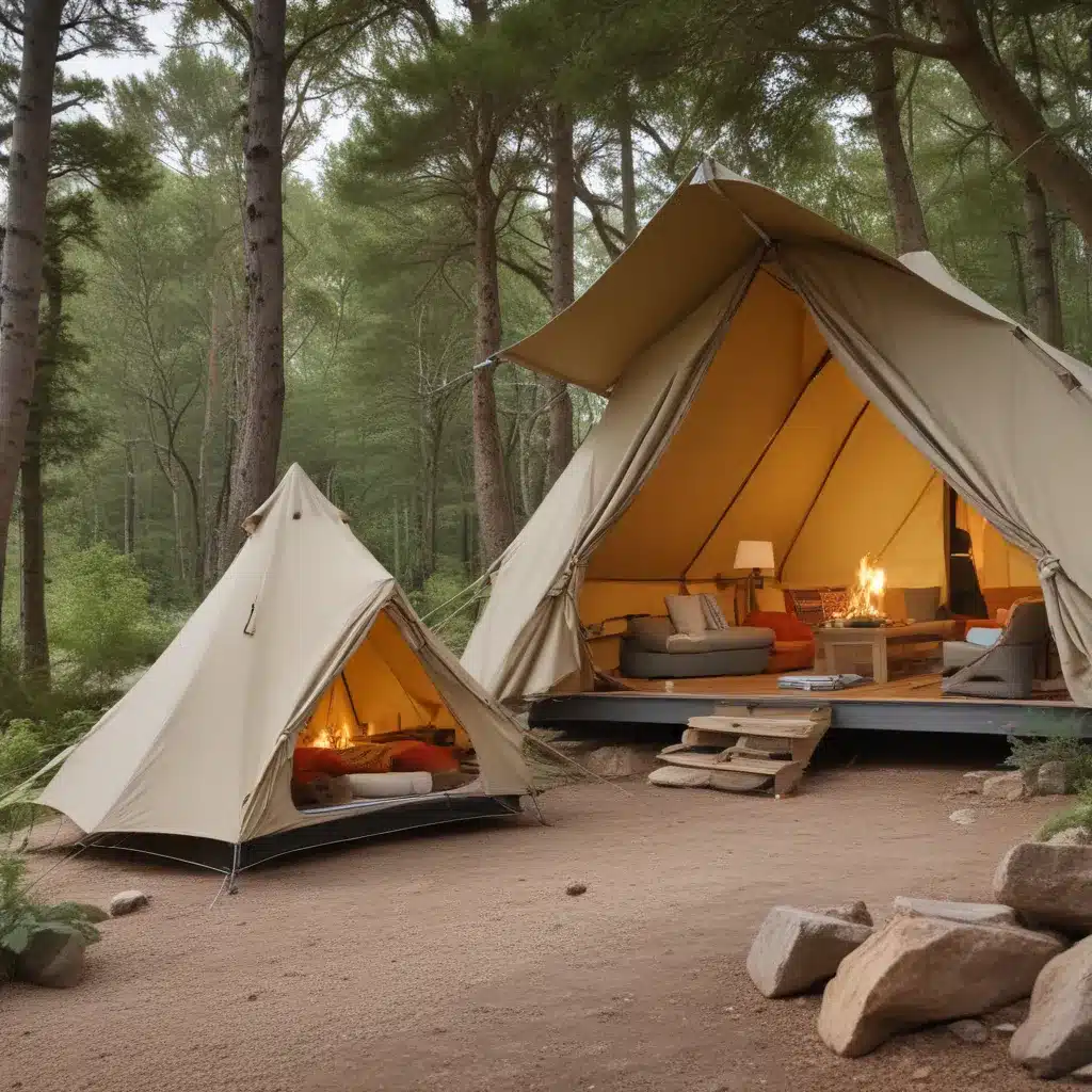 Colour Trends Shaping Luxury Camping Aesthetics