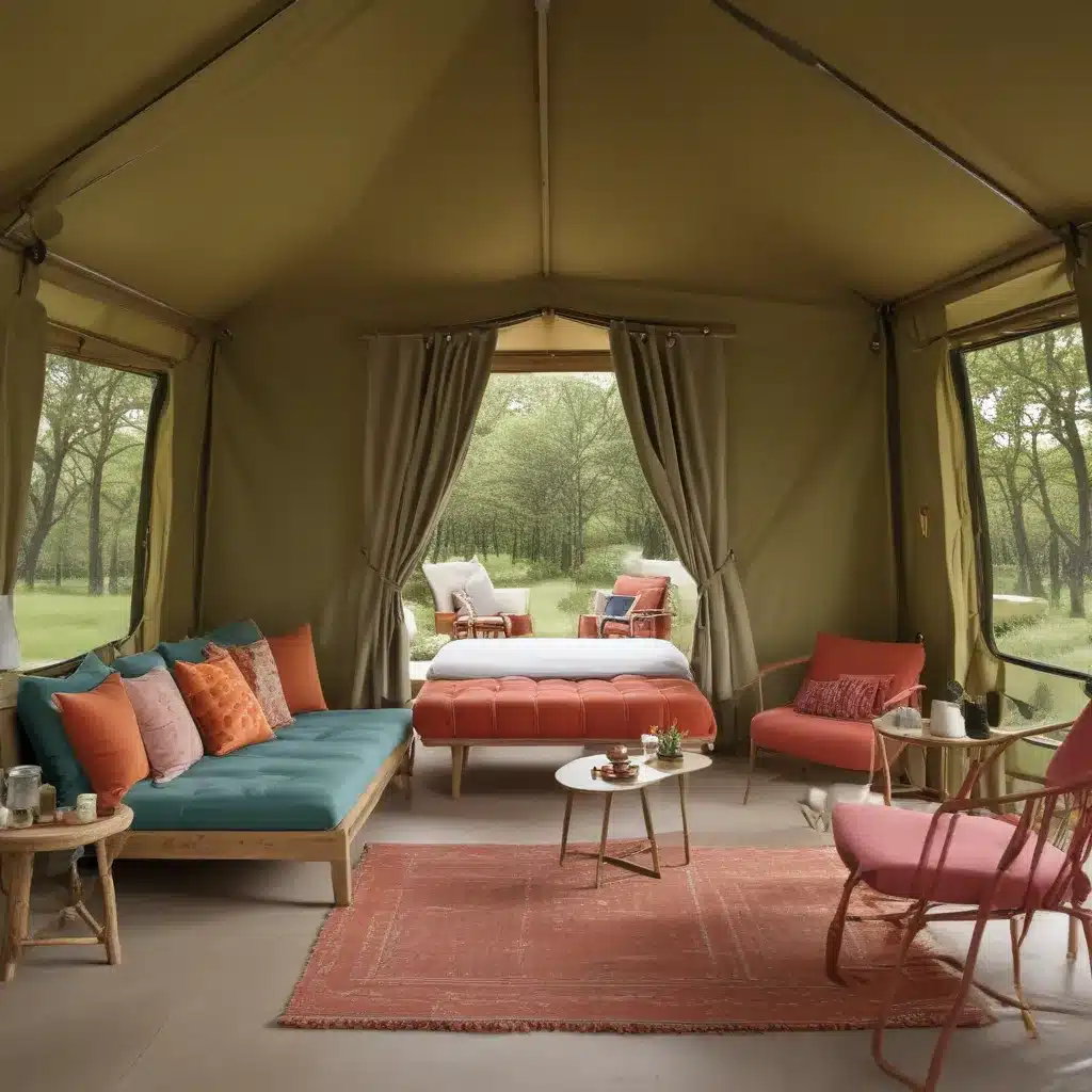 Colour Trends Transforming the Luxury Camping Aesthetic