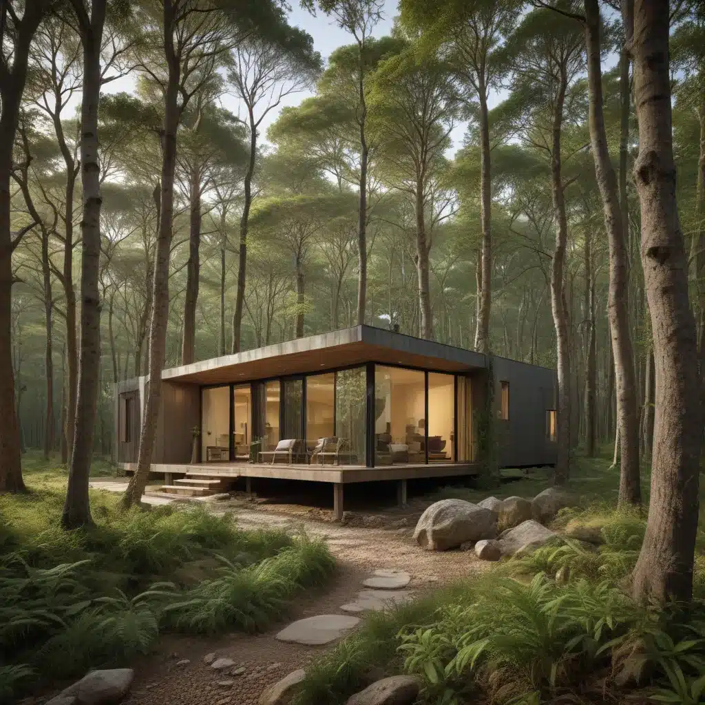 Designing Accommodation that Seamlessly Integrates with the Surrounding Natural Environment