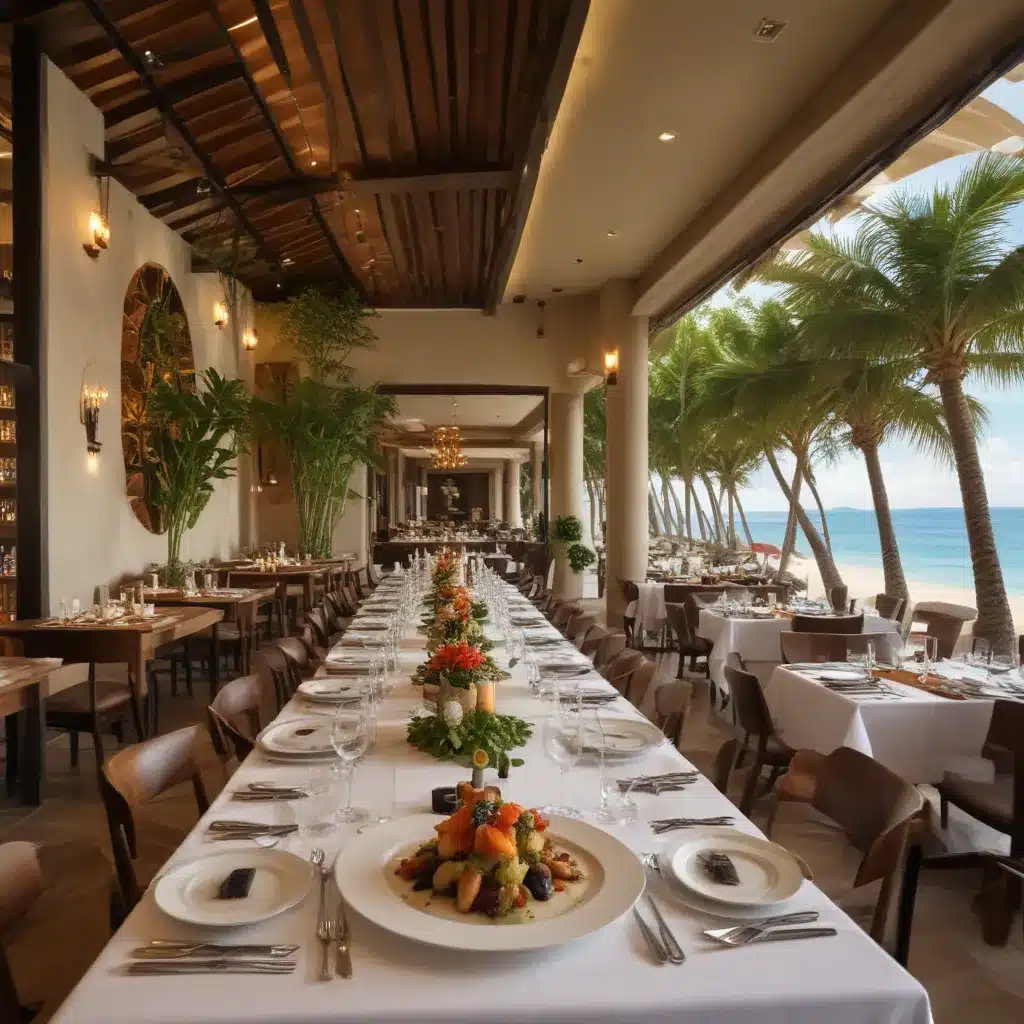 Innovative Gourmet Dining Elevating Luxury Resort Cuisine