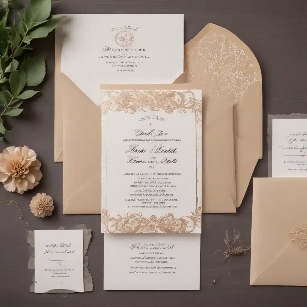 Perfecting Luxury Wedding Invitation Suite Design