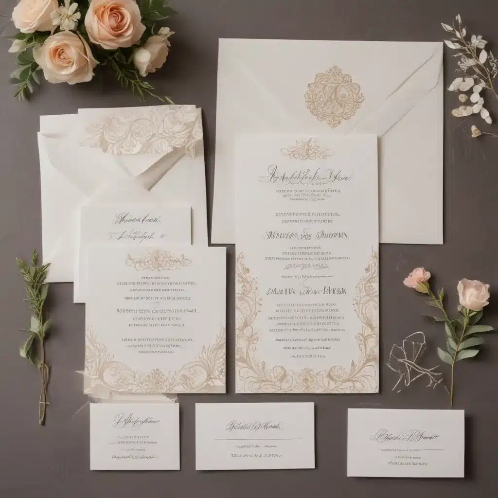 Perfecting Luxury Wedding Stationery Suite Design