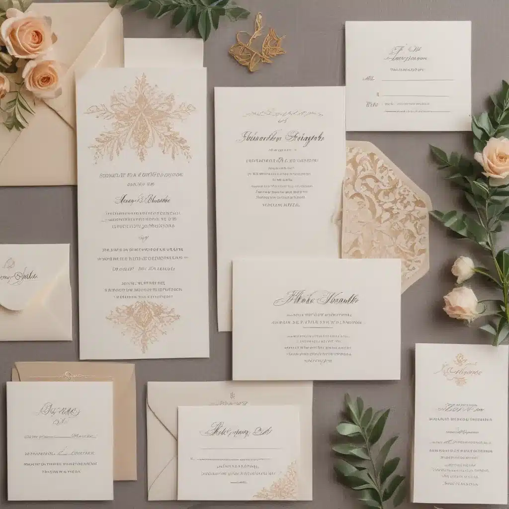 Perfecting Luxury Wedding Stationery Suite Design and Curation