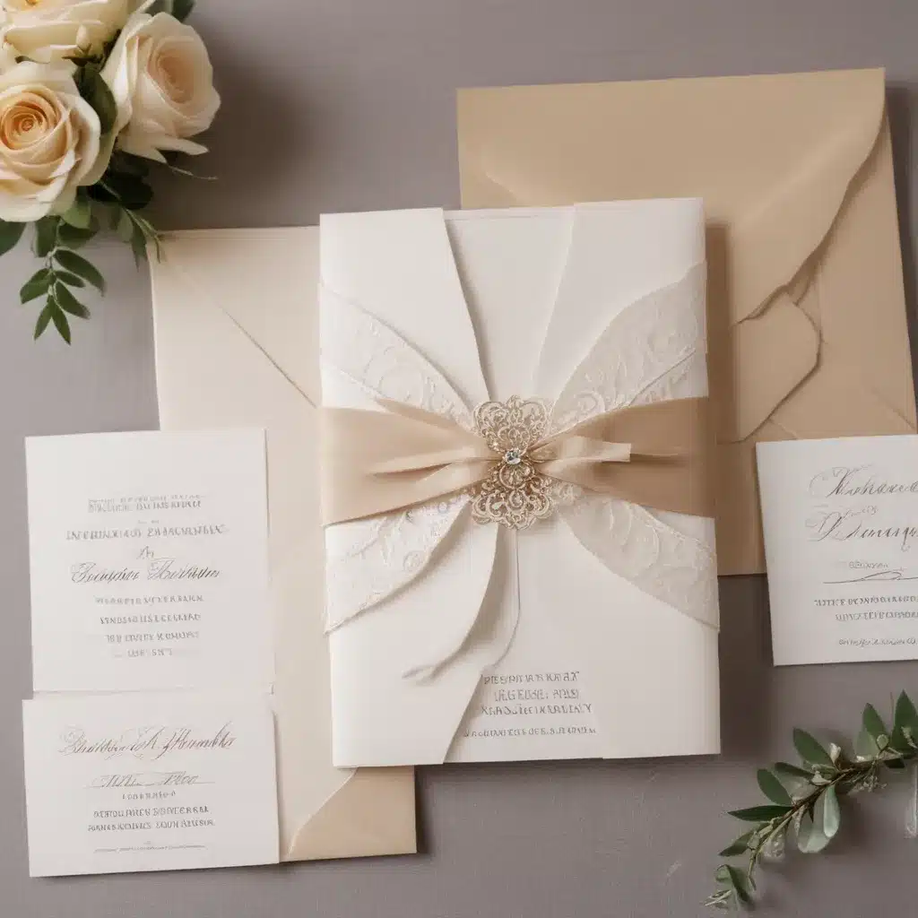 Perfecting the Art of Luxury Wedding Invitation Suite Design