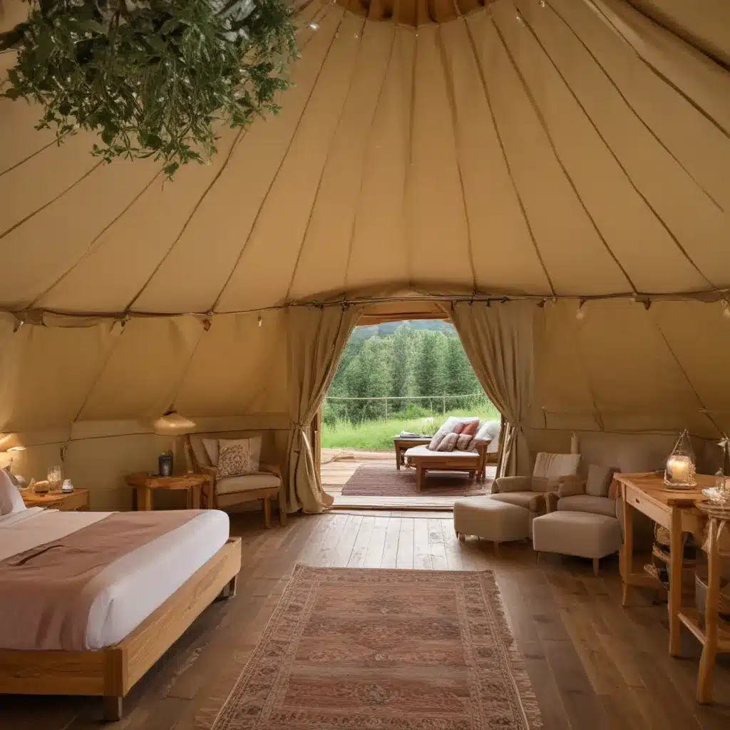 Pioneering Wellness Amenities Enhancing Luxury Glamping Offerings