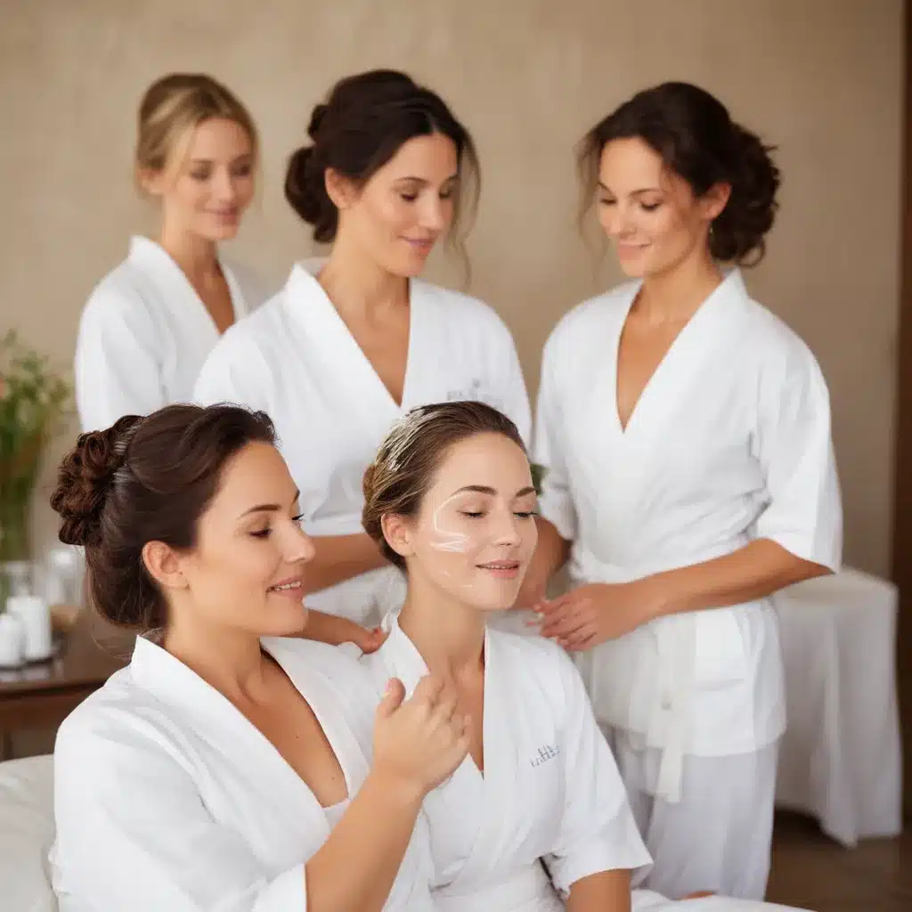 Wellness-Focused Bridal Party Pampering and Rejuvenation Rituals at the Spa