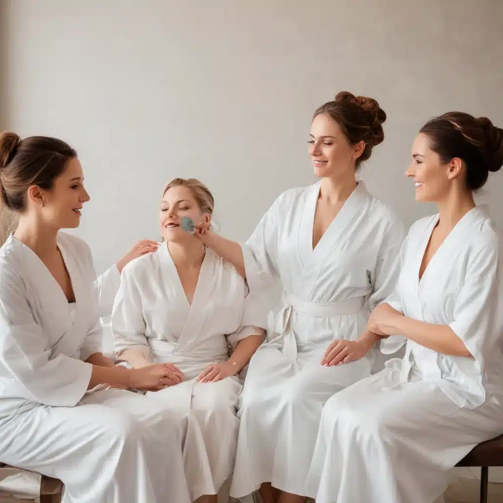 Wellness-Focused Bridal Party Pampering at the Spa